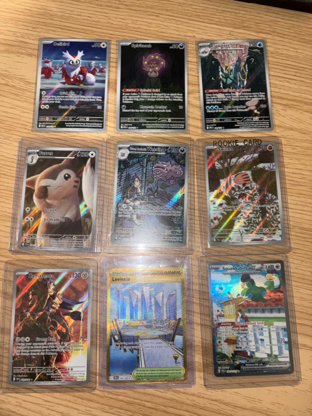 Pokémon Alt Art / Full Art Lot – Clean Mix (9 Cards)